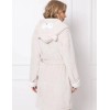 Теплый плюшевый халат Aruelle WILLOW, Цвет: бежевый, Размеры: XS, изображение 2