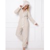 Уютный теплый комбинезон Aruelle WILLOW, Цвет: бежевый, Размеры: XS, изображение 2