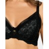 Бюстгальтер балконет с пуш-ап вкладышем Esotiq 38813 ROSINE черный, Цвет: черный, Размеры: 70B, изображение 2