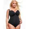 Черный закрытый купальник Kris Line BEACH BLACK BODY soft, Цвет: черный, Размеры: 90D, изображение 4
