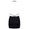 Сексуальная сорочка с трусиками Obsessive CANNDIS CHEMISE, Цвет: черный, Размеры: L/XL, изображение 4