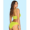Яркий комплект топ + трусики Obsessive NEONIA SET, Цвет: желтый, Размеры: L/XL, изображение 2