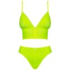 Яркий комплект топ + трусики Obsessive NEONIA SET, Цвет: желтый, Размеры: L/XL, изображение 3