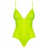 Очаровательное боди Obsessive NEONIA TEDDY, Цвет: желтый, Размеры: L/XL, изображение 3