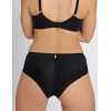Высокие трусы бразилиана Subtille CHARLOTTE braz черный, Цвет: черный, Размеры: S, изображение 2