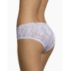 Кружевные трусы слипы Bas Bleu CLAIRE WHITE, Цвет: белый, Размеры: S, изображение 2
