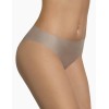 Бесшовные трусы слипы Bas Bleu EDITH PLUS BEIGE, Цвет: бежевый, Размеры: S, изображение 2