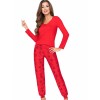 Пижама женская с брюками Donna MIKA red, Цвет: красный, Размеры: S, изображение 2