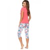 Пижамнный комплект Donna MILA coral 3/4, Цвет: мульти, Размеры: L, изображение 2