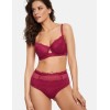 Бюстгальтер полумягкий Esotiq ALLOURE 39157 вишневый, Цвет: вишневый, Размеры: 75G, изображение 3