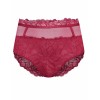 Высокие трусы слипы Esotiq ALLOURE 39173 вишневый, Цвет: вишневый, Размеры: 2XL, изображение 4