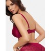 Бюстгальтер балконет со съемным пуш-ап Esotiq 39184 HUDSON вишневый, Цвет: вишневый, Размеры: 70D, изображение 3