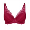 Бюстгальтер балконет со съемным пуш-ап Esotiq 39184 HUDSON вишневый, Цвет: вишневый, Размеры: 70D, изображение 5