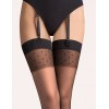Чулки под пояс Gabriella 255 ADORA 15 den чёрный, Цвет: чёрный, Размеры: 1/2