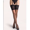 Чулки под пояс Gabriella 256 NEVA чёрный, Цвет: чёрный, Размеры: 1/2, изображение 2