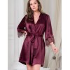 Шелковый халат кимоно Mia-Amore SHARON 3803 бордовый, Цвет: бордовый, Размеры: S/M