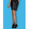 Чулки в крупную сетку Obsessive S819, Цвет: черный, Размеры: L/XL, изображение 2
