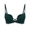 Бюстгальтер планж пуш-ап Esotiq CLAUDIA 39177 изумрудный, Цвет: изумрудный, Размеры: 80C, изображение 5