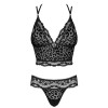 Соблазнительный комплект Obsessive GIULLY SET, Цвет: черный, Размеры: L/XL, изображение 3