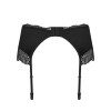 Сексуальный пояс для чулок Obsessive KLARITA GARTER BELT, Цвет: черный, Размеры: S/M, изображение 4