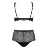Соблазнительный комплект Obsessive KLARITA SET, Цвет: черный, Размеры: L/XL, изображение 4