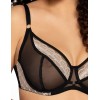 Бюстгальтер мягкий Ava ROCK'N'ROLL 1969 M, Цвет: черный, Размеры: 105F, изображение 2