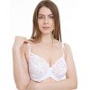 Мягкий кружевной бюстгальтер Elli 8090 белый, Цвет: белый, Размеры: 75D, изображение 4
