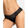 Трусы стринги Esotiq ALTEA 39084 черно-бежевый, Цвет: черный с бежевым, Размеры: S