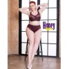 Бюстгальтер мягкий без косточек Honey H34-17-L махагон, Цвет: махагон, Размеры: 95H, изображение 2