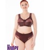 Бюстгальтер мягкий без косточек Honey H34-17-L махагон, Цвет: махагон, Размеры: 95H, изображение 4