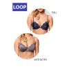 Модный комплект балконет и бразилиана Infiore LOOP LPO052007, Цвета: blu, Размеры: 75C, изображение 2