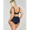 Трусы стринги высокие Kris Line ELIZABETH stringi high waist, Цвет: темно-синий, Размеры: L, изображение 4