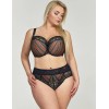 Трусы стринги высокие Kris Line ELIZABETH stringi high waist, Цвет: темно-синий, Размеры: L, изображение 3