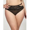 Трусы слипы высокие Kris Line LUELLA high waist, Цвет: черный, Размеры: M