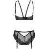 Сексуальный комплект Obsessive ALLASTIA SET, Цвет: черный, Размеры: S/M, изображение 4