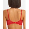Бюстгальтер балконет Simona M 608 красный, Цвет: красный, Размеры: 70E, изображение 2