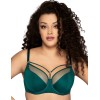 Бюстгальтер полумягкий Ava NOVATO LUX 1030/1 PU изумруд со стрэпами, Цвет: изумруд, Размеры: 80B, изображение 3