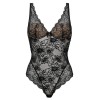 Кружевное боди Mioocchi LEA 7748, Цвет: nero/nudo, Размеры: 70A, изображение 4