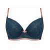 Бюстгальтер балконет пуш-ап Nipplex ZOYA P-UP, Цвет: индиго, Размеры: 70E, изображение 5