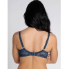 Бюстгальтер балконет тюльпан Subtille JOAN BLUE balkonette, Цвет: темно-синий, Размеры: 75G, изображение 2