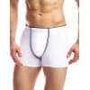 Мужские трусы боксеры UNICONF BB03 белый, Цвет: белый, Размеры: M