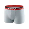 Мужские трусы боксеры UNICONF BB12 серый, Цвет: серый, Размеры: 2XL, изображение 2