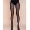 Колготки с узором Gabriella 488 GAMA nero 60 den, Цвет: чёрный, Размеры: 4