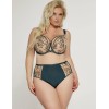 Трусы слипы высокие Kris Line FELICE high waist, Цвет: изумруд, Размеры: M, изображение 3