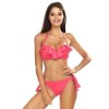 Раздельный купальник бандо Lorin L2453/2, Цвет: коралл, Размеры: 70B