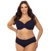Купальник с мягкой чашкой на косточках Lorin L3112/2 BIG, Цвет: темно-синий, Размеры: 100C