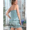 Атласный комплект с шортами Mia-Amore FLORENTINA 7112, Цвет: фисташковый, Размеры: XL, изображение 2