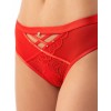 Трусы бразилиана Coquette Revue ZODIAC 63120-07К, Цвет: красный, Размеры: L