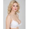 Кружевной бюстгальтер пуш-ап Karina LM 108 белый, Цвет: белый, Размеры: 75D, изображение 5