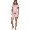 Топ и шорты из трикотажной вискозы Nipplex MARGOT PAJAMAS розовый, Цвет: розовый, Размеры: L, изображение 2
